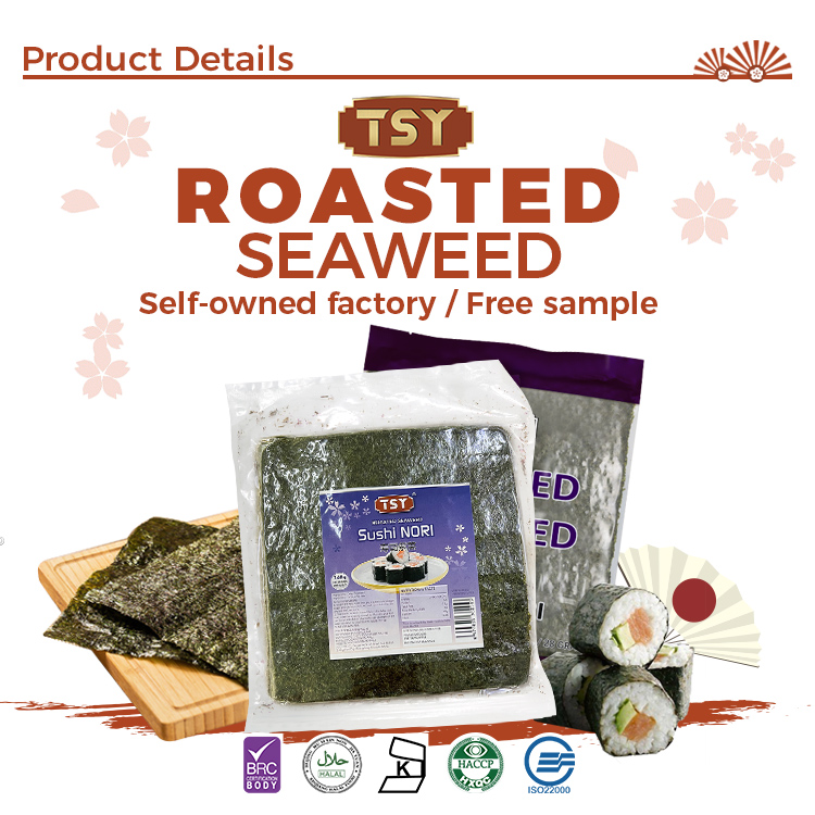 Seaweed Nori Specifications Specyfikacje Nori z wodorostów