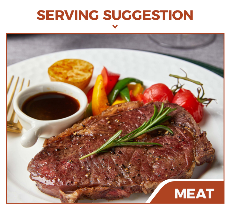 Serving Suggestion Dark Soy Sauce Propozycja podania Ciemny sos sojowy