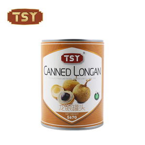 565g Naturalny, świeży, słodki Longan w puszce z puszki do deserów