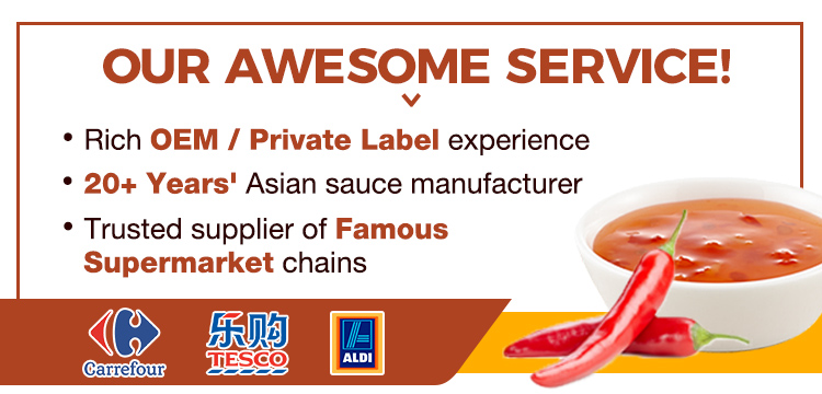 Plakaty - tajski słodki sos chili