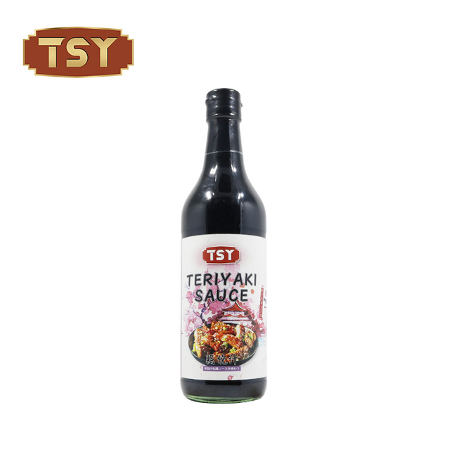 625 ml szklana butelka Autentyczny japoński sos Teriyaki do smażenia