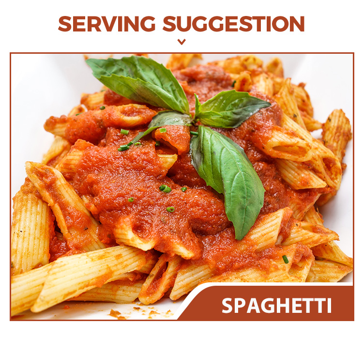 Sugestia serwująca - pasta pomidorowa