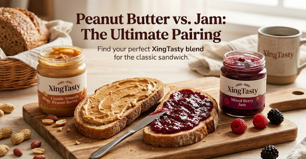 Jaka jest różnica między masłem orzechowym a dżemem