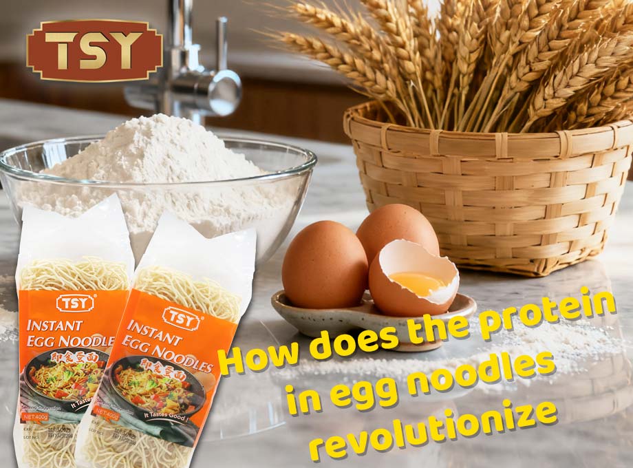 Rewolucja białka w makaronie jaj