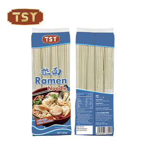 Ramen z owocami morza, wegański makaron w stylu japońskim