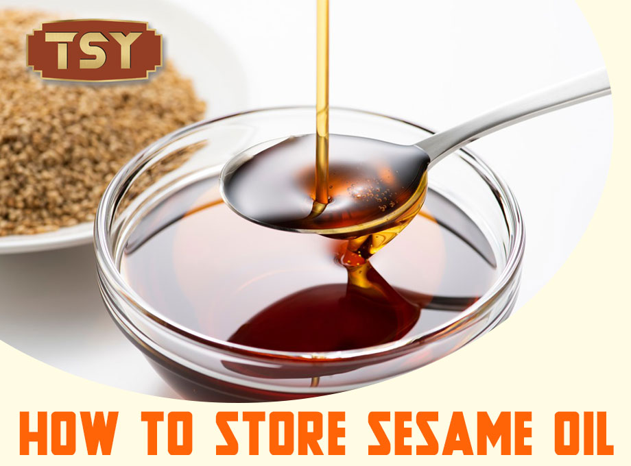 Jak przechowywać olej sezamowy