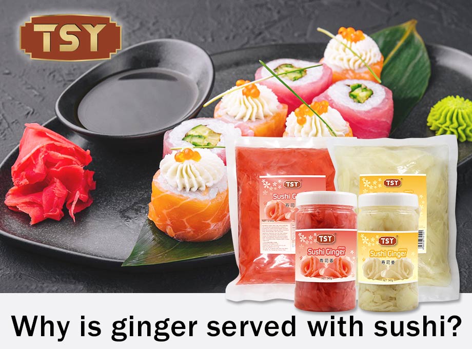 TSY Food Sushi Imbir i dlaczego poprawia wrażenia z sushi