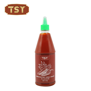 Gorąca sprzedaż Wyciśnięty tajski sos chili o smaku czerwonej papryki Sriracha do smażenia